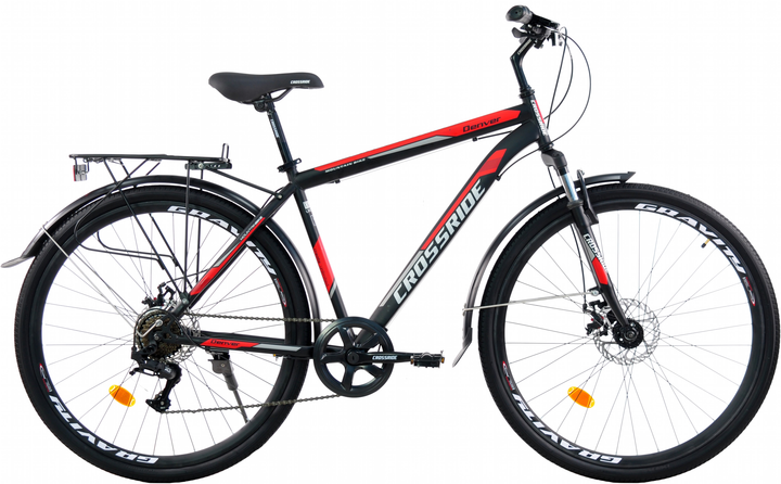 Акція на Велосипед Crossride CTB ST Denver 28" 17" Червоний (0292-170-1) від Rozetka