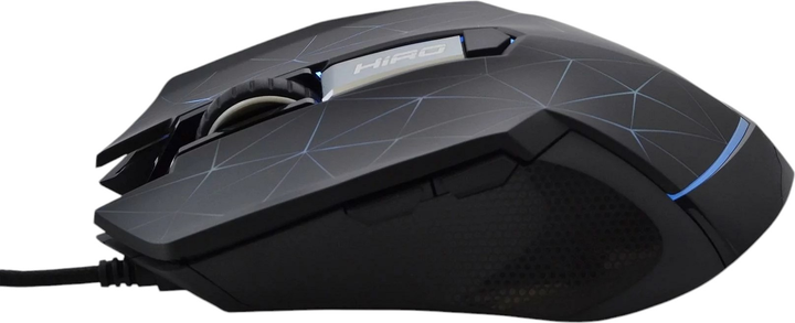 Mysz komputerowa Hiro Spider+ Black (NTT-G66+) - obraz 3
