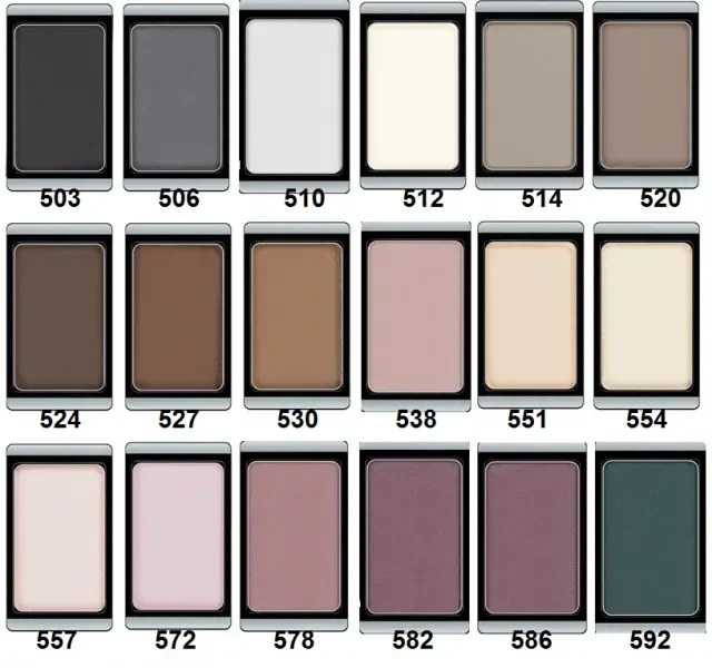 Тіні для Век Artdeco Eyeshadow Matt 517 Matt Chocolate Brown 0.8 Шоколадно Коричневий Матовий - Фото 5 Тіні для Век Artdeco Eyeshadow Matt 517 Matt Chocolate Brown 0.8 Шоколадно Коричневий Матовий - зображення 5