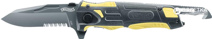 Кишеньковий ніж Walther Rescue Knife Black/Yellow (5.2012) - зображення 2