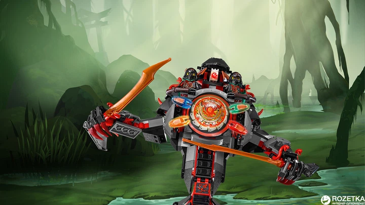 Конструктор LEGO NINJAGO Железные удары судьбы 704 детали (70626