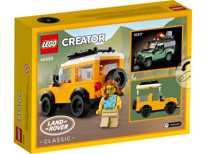 Zestaw klocków LEGO Creator Land Rover Classic Defender 150 elementów (40650) - obraz 7