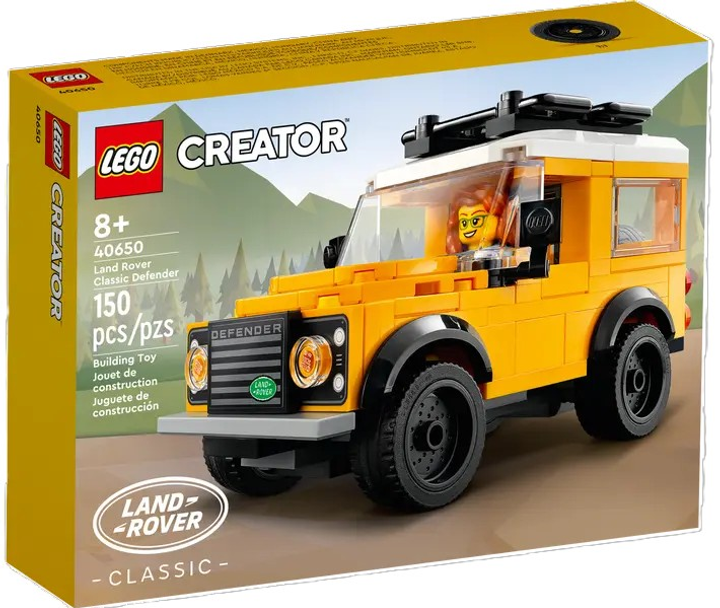 Zestaw klocków LEGO Creator Land Rover Classic Defender 150 elementów (40650) - obraz 1