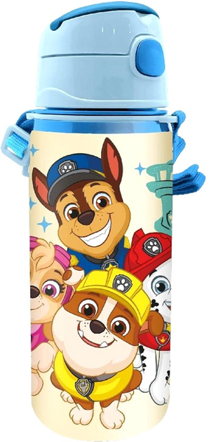 Бутилка для води Kids Euroswan Paw Patrol 600 мл (8435507885584) - зображення 1