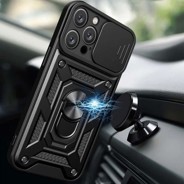Протиударний броньований чохол із захистом камери для iPhone 11 Pro Armor Case Keysion black - Фото 7 Протиударний броньований чохол із захистом камери для iPhone 11 Pro Armor Case Keysion black - изображение 7