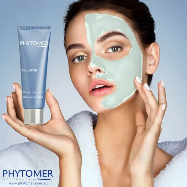 Очисна маска Для Обличчя Phytomer Oligopur Flawless Skin Mask 50 мл - Фото 4 Очисна маска Для Обличчя Phytomer Oligopur Flawless Skin Mask 50 мл - зображення 4