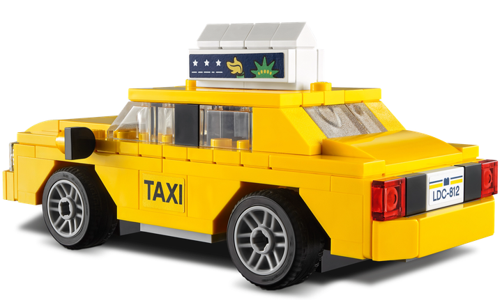 Конструктор LEGO Creator Yellow Taxi 124 деталі (40468) - зображення 4