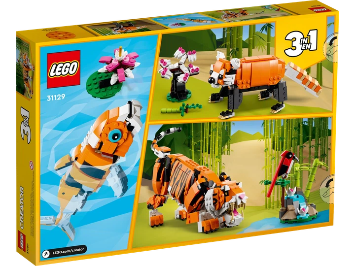 Конструктор LEGO Creator Величний тигр 755 деталей (31129) - зображення 11