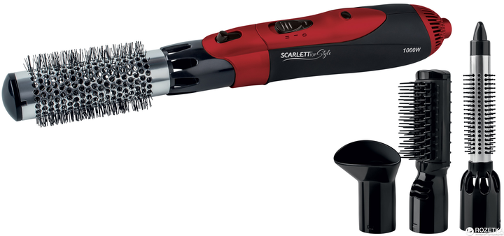 Фен-щетка SCARLETT SC-HAS73I10 black/red – фото, отзывы, характеристики ...