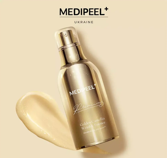Эссенция для лица против морщин Medi-Peel Premium Golden Camellia Wrinkle Essence, 50 мл - изображение 2