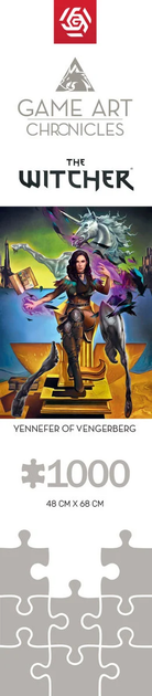 Пазл GoodLoot The Witcher Yennefer & Salvador Dali 1000 шт (5908305247555) - Фото 6 Пазл GoodLoot The Witcher Yennefer & Salvador Dali 1000 шт (5908305247555) - изображение 6