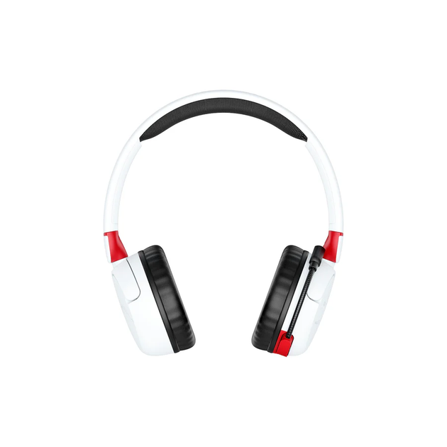 Гарнітура HyperX ігрова Cloud Mini, mini-jack/BT, 1.2м, білий-червоний (7G8F2AA) - изображение 2