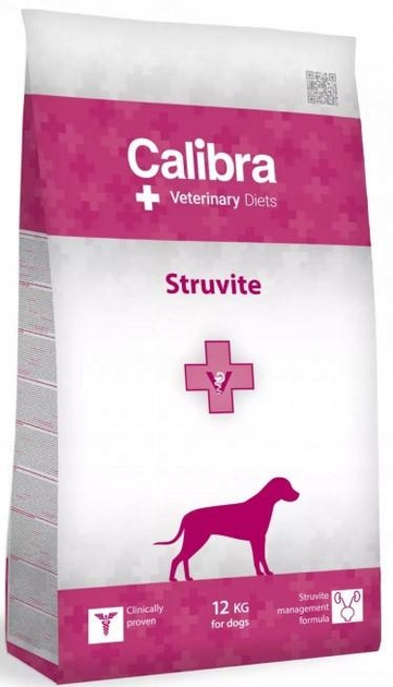 Sucha karma dla psa Calibra Veterinary Diets Dog Struvite 12 kg (8594062089285) - obraz 1