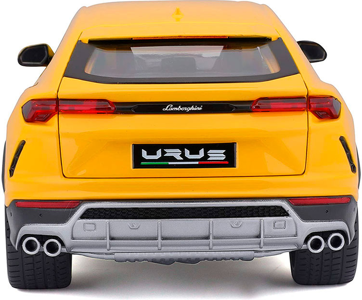 Модель Bburago Lamborghini Urus 1:18 Жовта (18-11042Y) (4893993010929) - зображення 5