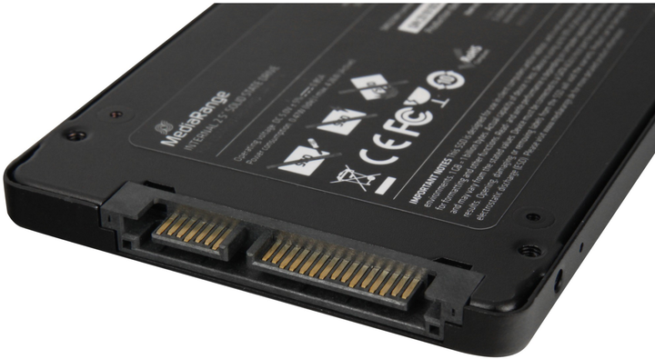 Dysk SSD MediaRange MR1003 480GB 2.5" SATA III NAND TLC Black (4260459616368) - obraz 3