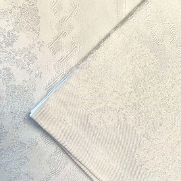 Скатерть на стол с салфетками Maisom D'or Palmer 160x270 см White - Фото 5 Скатерть на стол с салфетками Maisom D'or Palmer 160x270 см White - изображение 5