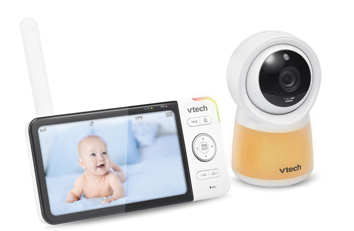 Відеоняня Vtech RM-5754HD Wi-Fi з 5-дюймовим екраном Біла (4897027123661) - зображення 4