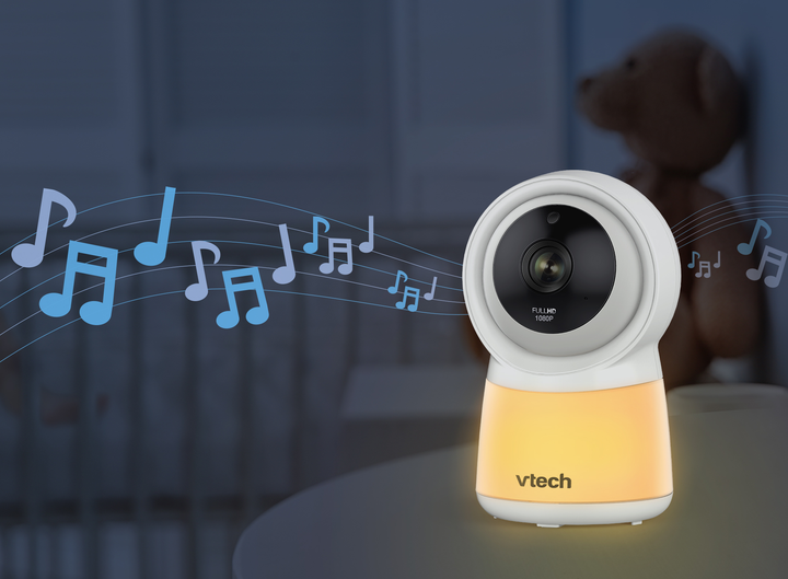 Відеоняня Vtech RM-5754HD Wi-Fi з 5-дюймовим екраном Біла (4897027123661) - зображення 8