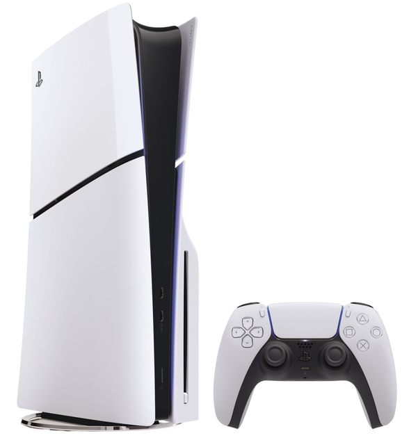 Konsola Sony PlayStation 5 Slim 1 TB Disc Edition Fortnite Cobalt Star Bundle (0711719593423) - obraz 4