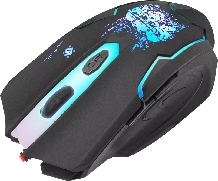 Mysz Defender Skull GM-180L USB Czarna (52180) - obraz 2