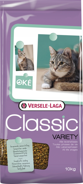 Сухий корм для кішок Versele-Laga Classic Cat Variety 10 кг (5410340412725) - зображення 1