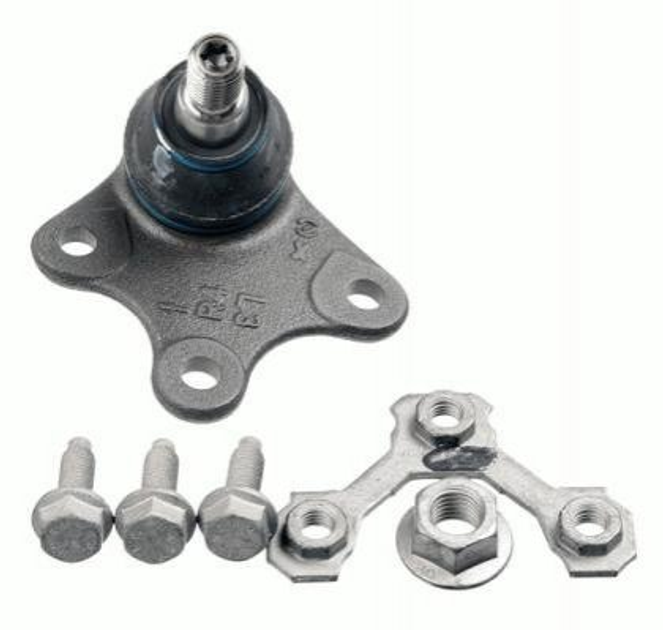 Кульова опора AUDI/SEAT/SKODA/VW A2/Ibiza/Fabia/Polo "FR "00>> Lemforder (2552502) - изображение 2