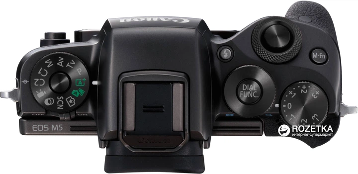 Фотоаппарат Canon EOS M5 Body + EF Adapter (1279C043) купить на
