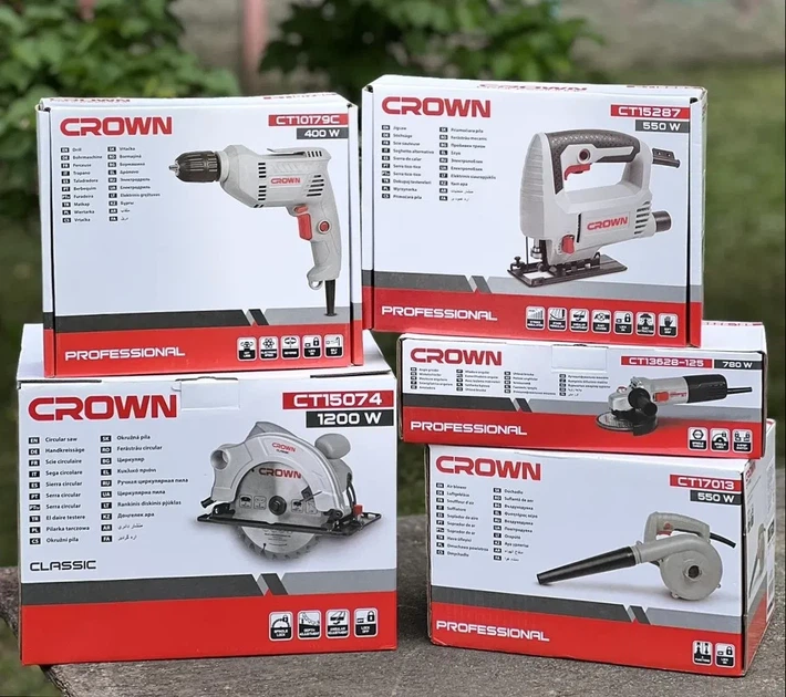 Безударная дрель CROWN CT10179C - изображение 2