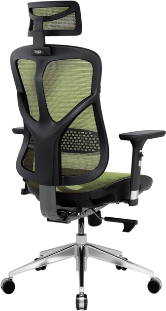 Крісло офісне ергономічне Diablo Chairs V-Basic Black-Green (5904405577226) - зображення 3