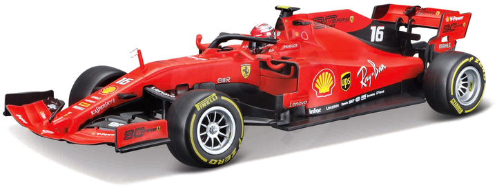 Bolid zdalnie sterowany Maisto 2019 Season F1 Ferrari SF90 1:24 (90159072621/090159072621) - obraz 3