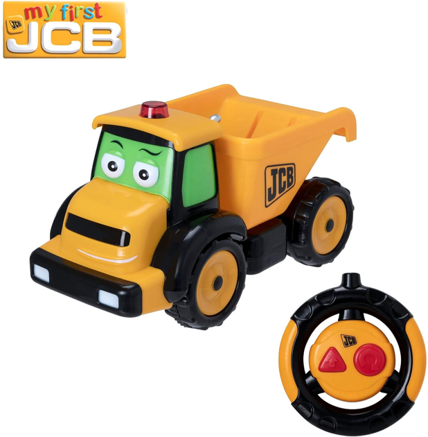 Wywrotka budowlana zdalnie sterowana Teamsterz My first JCB Dougie Dump Truck (5050841746815) - obraz 2