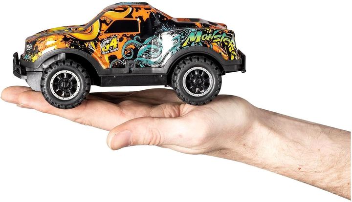 Auto zdalnie sterowane Revell Control Ghost Driver Glow Pomarańczowe 1:22 (4009803246826) - obraz 3