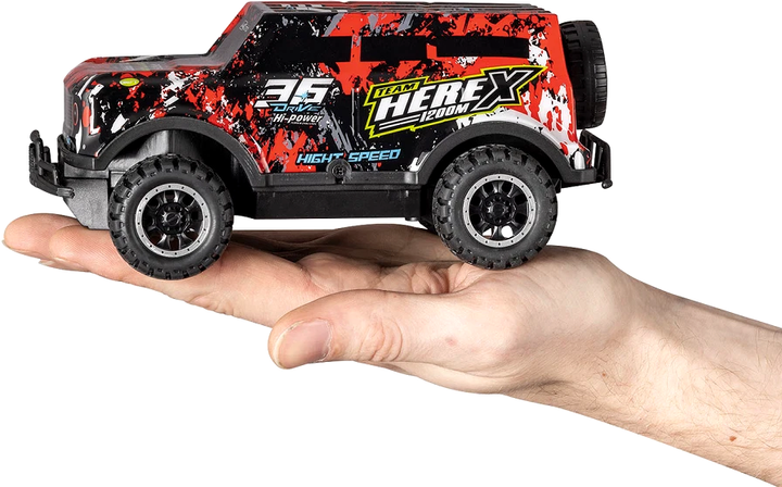 Auto zdalnie sterowane Revell Control Ghost Driver Glow Czerwone 1:22 (4009803246833) - obraz 3