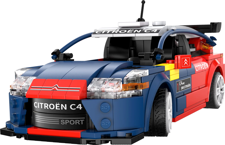 Klocki konstrukcyjne CaDA Citroen C4 WRC 2008 329 elementów (6948061927659) - obraz 4