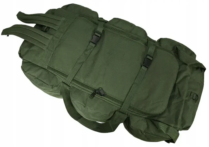 Тактический Рюкзак-Сумка 2в1 Mil-Tec Combat Duffle Bag Tap 98л 85 x 34 x 29 см Олива 13846001 - изображение 4