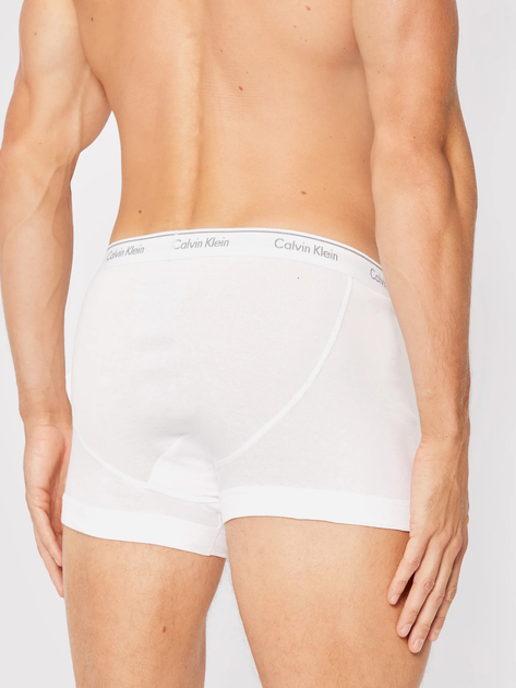 Набір трусів-боксерів чоловічих Calvin Klein Underwear Trunk 3Pk 000NB1893A-MP1 XL 3 шт Чорний/Білий/Сірий (8719115129378) - зображення 3