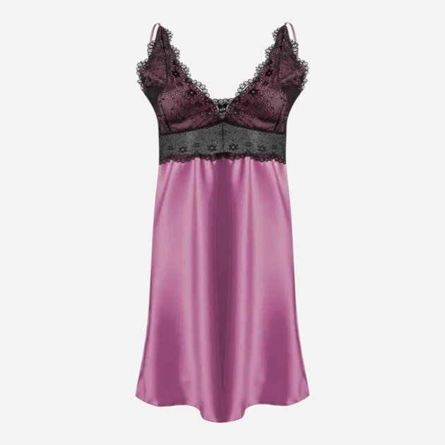 Нічна сорочка жіноча DKaren Slip Fabien XS Рожева (5903068507861) - зображення 3