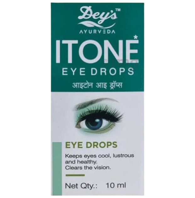 Натуральна добавка Очні краплі Айтон, Dey's Medical, 10мл, Itone eye drops - зображення 1