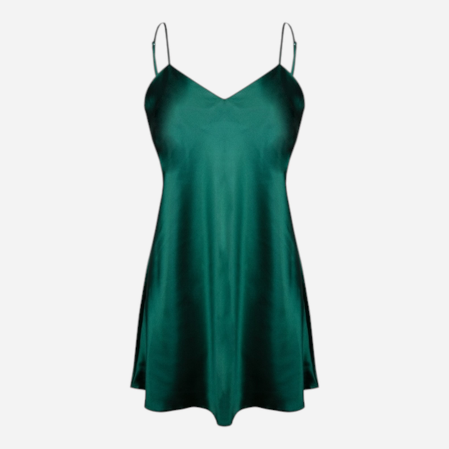 Еротичний пеньюар жіночий DKaren Plus Size Slip Karen 4XL Green (5903251435735) - зображення 3