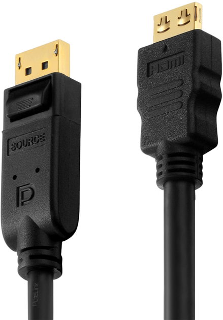 Кабель PureLink PI5100-075 PureInstall DisplayPort - HDMI 7.5 м (4260134127042) - зображення 1