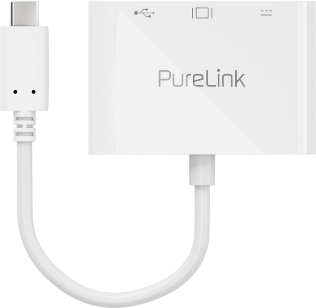 Adapter PureLink IS270 iSeries USB-C to Multiport 0.1 m (4251364719022) - obraz 2