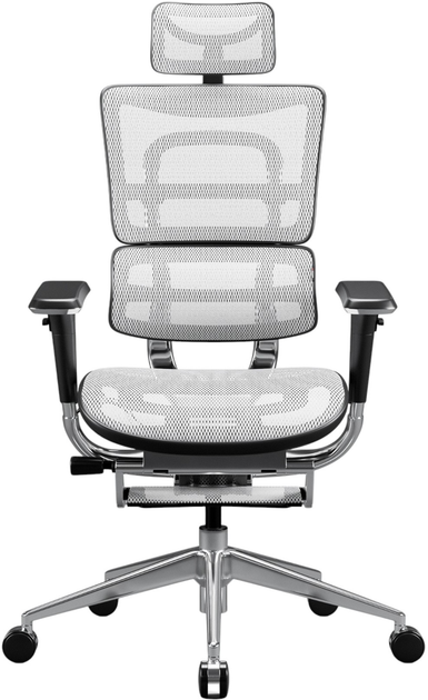 Fotel biurowy ergonomiczny Diablo Chairs V-Master Black-White (5904405577172) - obraz 2