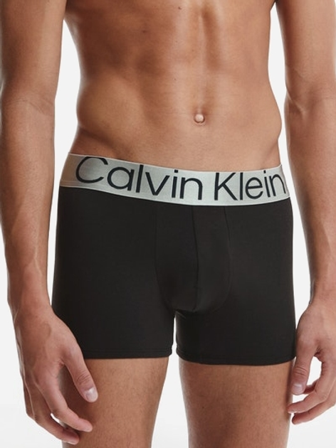 Набір трусів-боксерів чоловічих бавовняних Calvin Klein Underwear 000NB3130A-7V1 L 3 шт Чорний (8719855387243) - зображення 3