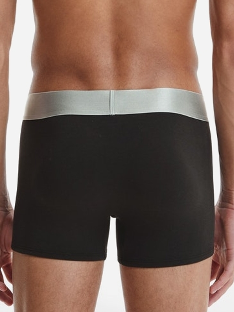 Zestaw majtek męskich typu bokserki bawełnianych Calvin Klein Underwear 000NB3130A-7V1 2XL 3 szt Czarny (8719855387281) - obraz 4