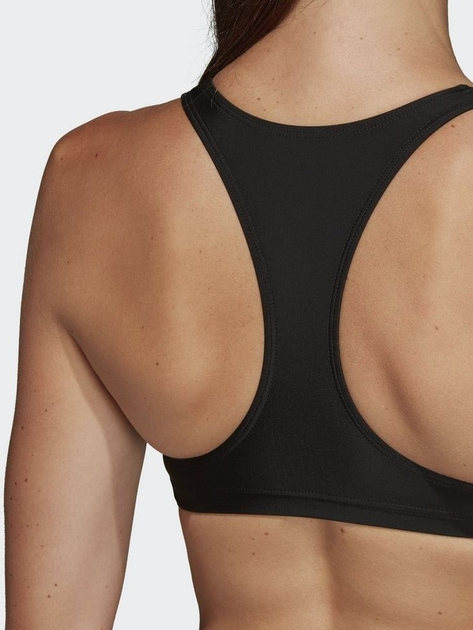 Strój kąpielowy dwuczęściowy damski adidas Fit 2Pc 3S DQ3315 38 Czarny (4060515169117) - obraz 3