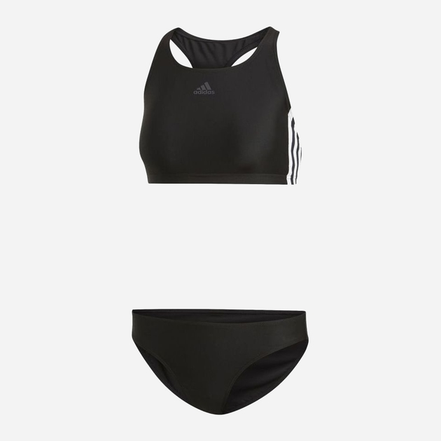 Strój kąpielowy dwuczęściowy damski adidas Fit 2Pc 3S DQ3315 38 Czarny (4060515169117) - obraz 4
