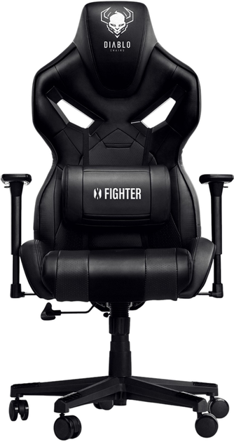 Fotel gamingowy Diablo X-Fighter Normal Size Black (5902560333275) - obraz 1