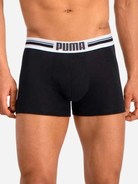 Набір трусів-боксерів чоловічих 2 шт Puma Placed Logo Boxer 2p 90651903 XL Чорний (8718824117119) - зображення 3