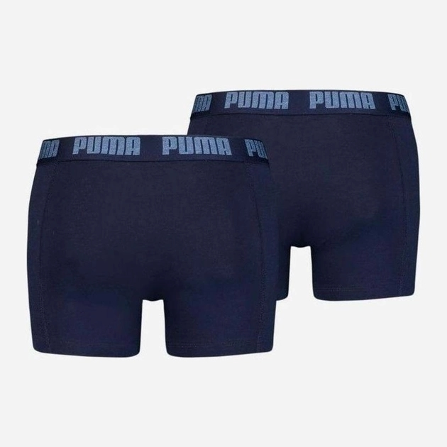 Zestaw majtek męskich typu bokserki 2 szt Puma Basic Boxer 2P 90682333 S Ciemnogranatowy (8718824907956) - obraz 2