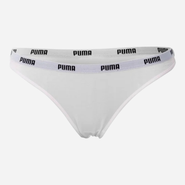 Zestaw damskich majtek bikini 2 szt Puma Women Bikini 2P Hang 90784704 S Biały (8718824910925) - obraz 3